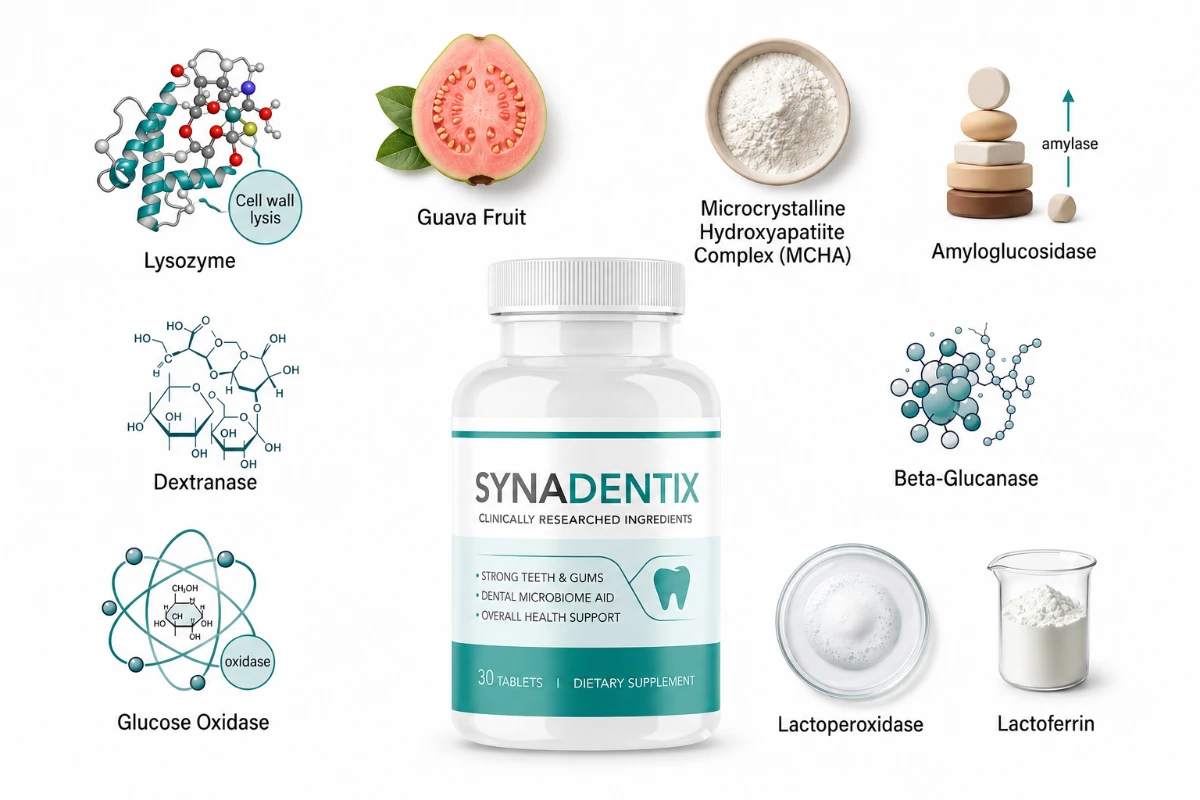 Synadentix Supplement Formula Banner