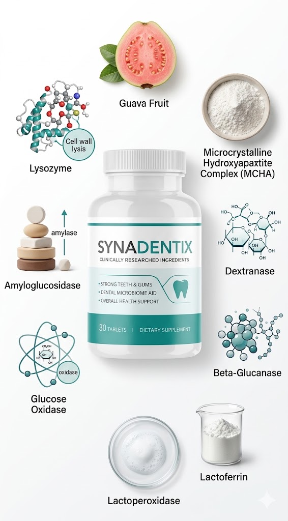 Synadentix Supplement Formula Banner